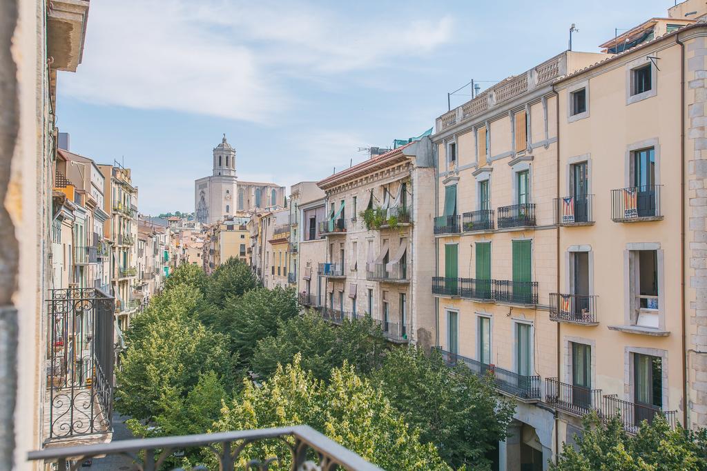 Flateli Rambla 5 3-2 Apartment Girona Ruang foto