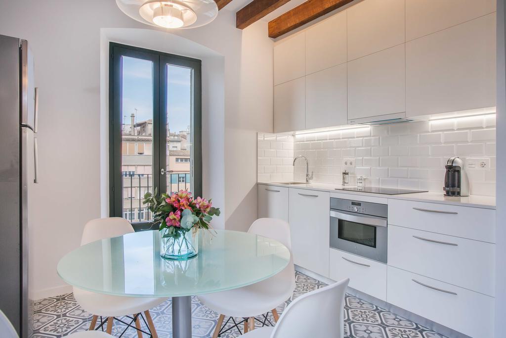 Flateli Rambla 5 3-2 Apartment Girona Bagian luar foto